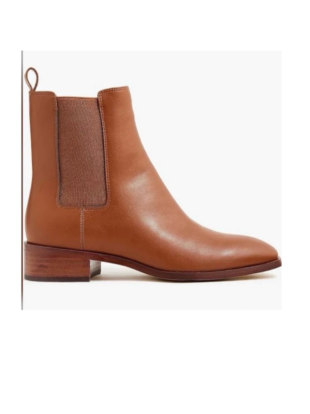 🆕- J. Crew-Chelsea Ankle Boot in Pecan. Size: 7 NWT-